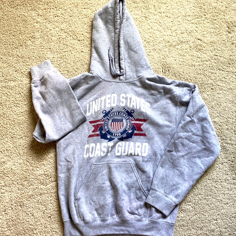 United States Coast Guard Hoodie. Size small